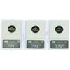 Image 2 : Lot of (3) 2000-S Jefferson Nickel Coins NGC PF69 Ultra Cameo