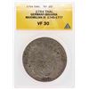 1754 Germany-Bavaria Maximilian III Thaler Coin ANACS VF30