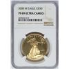 Image 1 : 2000-W $50 American Gold Eagle Coin NGC PF69 Ultra Cameo