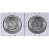 Image 2 : Lot of (2) 1889 $1 Morgan Silver Dollar Coins