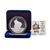 1987 Rarities Mint Walt Disney Snow White Happy 5 oz .999 Silver Coin w/Box & CO