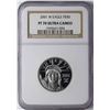 Image 1 : 2001-W $50 Platinum American Eagle Coin NGC PF70 Ultra Cameo