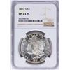 Image 1 : 1881-S $1 Morgan Silver Dollar Coin NGC MS63PL