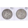 Lot of (2) 1890-S $1 Morgan Silver Dollar Coins