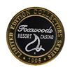 Image 1 : .999 Silver Foxwoods Resort Rhode Islands Casino $10 Limited Edition Gaming Toke