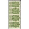 Image 2 : Uncut Sheet of (4) State of Louisiana Baby Bond Obsolete Notes