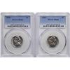 Image 1 : Lot of 1950-1951 Jefferson Nickel Coins PCGS MS66