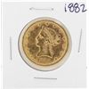 Image 1 : 1882 $10 Liberty Head Eagle Gold Coin