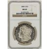 Image 1 : 1880-S $1 Morgan Silver Dollar Coin NGC MS65