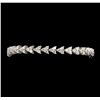 5.00 ctw Diamond Bracelet - 14KT White Gold