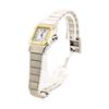 Cartier Lady's Santos Wristwatch - Stainless Steel and 18KT Yellow Gold