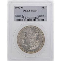 1902-O $1 Morgan Silver Dollar Coin PCGS MS64