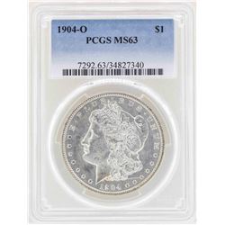 1904-O $1 Morgan Silver Dollar Coin PCGS MS63