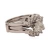 Image 1 : 1.13 ctw Diamond Ring - Platinum