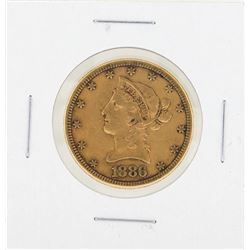 1886S $10 Liberty Gold Coin VF