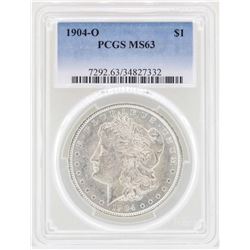 1904-O $1 Morgan Silver Dollar Coin PCGS MS63