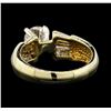 Image 3 : 1.22 ctw Diamond Ring - 14KT Yellow Gold