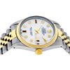 Image 5 : Rolex Mens 2 Tone 14K MOP Diamond 36MM Datejust Wristwatch