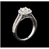 Image 4 : 1.13 ctw Diamond Ring - 14KT White Gold