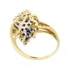 Image 3 : 1.00 ctw Diamond Cluster Ring - 14KT Yellow Gold