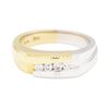 Image 2 : 0.30 ctw Diamond Ring - 14KT Yellow and White Gold