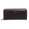 Loewe Black Leather Long Zip Wallet