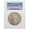 Image 1 : 1889 $1 Morgan Silver Dollar Coin PCGS MS63