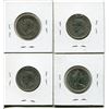 Image 2 : 4 CNDN SILVER QUARTERS 1938, 49, 52, 66