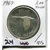 Image 1 : 1967 CNDN SILVER DOLLAR