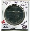 Image 1 : 1967 CNDN SILVER DOLLAR