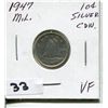 Image 1 : 1947 CNDN SILVER DIME
