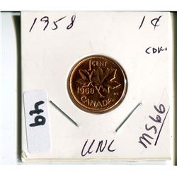 1958 CNDN PENNY