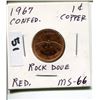 Image 1 : 1967 CNDN CONFEDERATION ROCK DOVE PENNY
