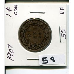 1907 CNDN LARGE PENNY