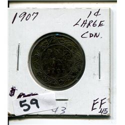 1907 CNDN LARGE PENNY