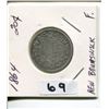Image 1 : 1864 NEW BRUNSWICK 20 CENT COIN
