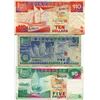 Image 2 : SINGAPORE 3 PAPER CURRENCY $1, $5 & $10
