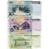 Image 1 : CHINA 1, 5 10 YAUN PAPER CURRENCY