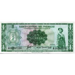 PARAGUAY 1 GUARANI BANK NOTE