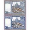 Image 2 : NEPAL 2 BANK NOTES 1 RUPEE NOYES