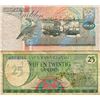 Image 1 : SURINAME 2 OLDER BANK NOTES 25 & 1000 GULDENS