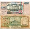 Image 2 : SURINAME 2 OLDER BANK NOTES 25 & 1000 GULDENS