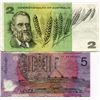 Image 2 : AUSTRALIA OLDER BANK NOTES $2 & $5