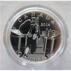 CANADA 2014 PROOF 100TH ANNIV OF DECLARATION OF WWI COIN