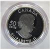 Image 2 : CANADA 2005 PROOF GOLDEN ROSE 50 CENT PC