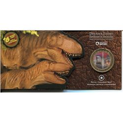 CANADA PROOF 50 CENT COIN DINOSAUR DASPLETOSAURS,2010