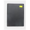 Image 1 : BLACK BANK BOOK 16 CLEAR PLASTIC HOLDERS FOR PAPER MONEY OR CURRENCY