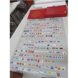 3 POSTERS OF STAMPS 1851 - 1880