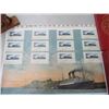 Image 1 : CANADA POST UNCUT STAMP SHEET EMPRESS OF IRELAND 2014