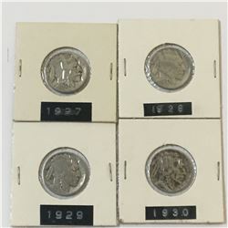 1927 28 29 30 USA Buffalo Nickels